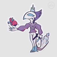 Andy's Heart Sticker